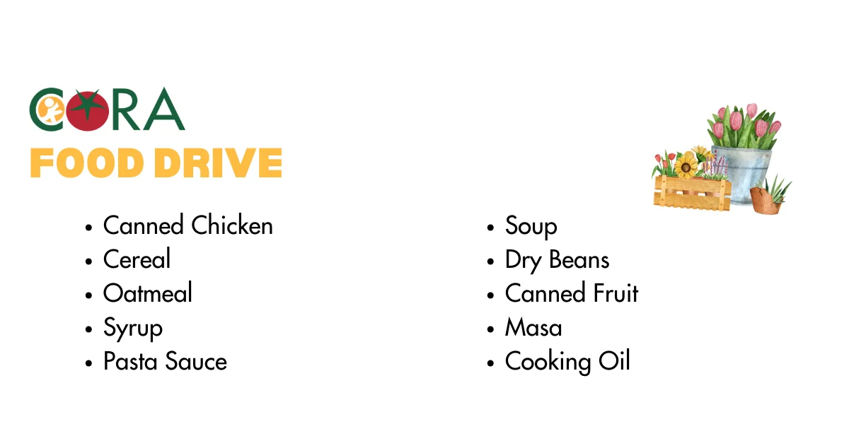 Spring Into Service: Host a Food Drive for CORA | CORA Food Pantry